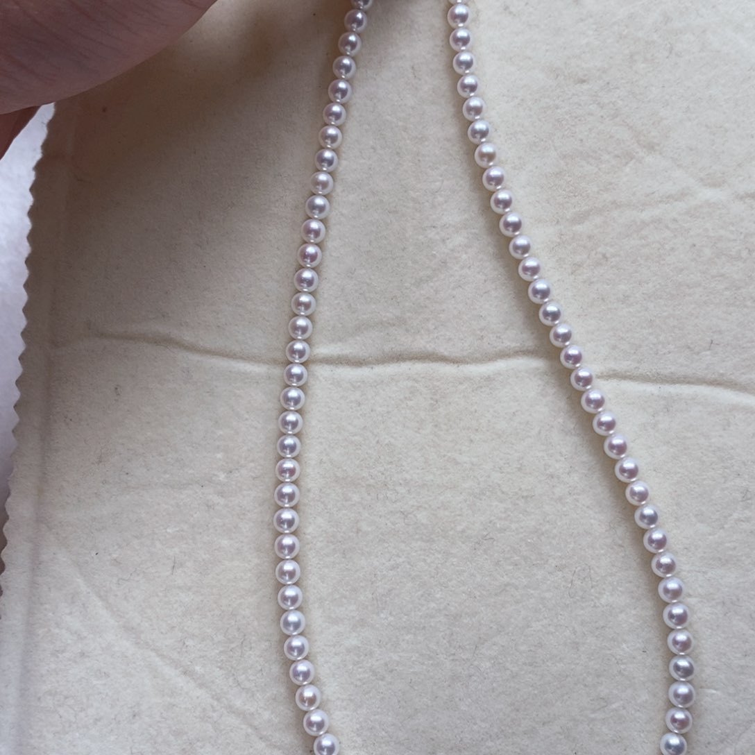 淡水珍珠银S925镶嵌颈饰蒋****貌