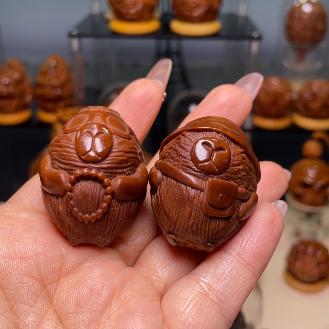 橄榄核手串/手链迷你卡皮巴拉一对偏远不包