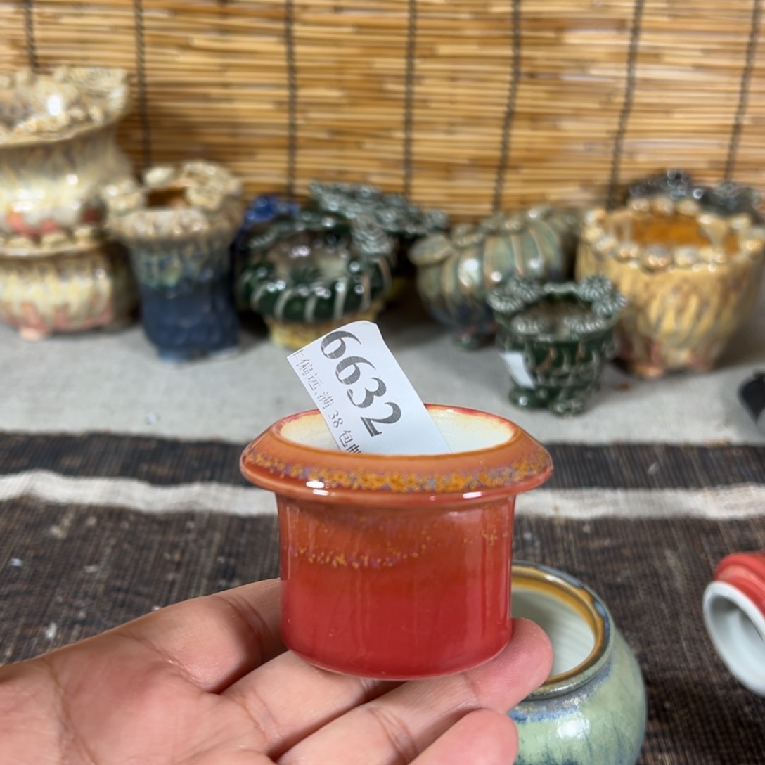 红陶景德镇手工花盆口4