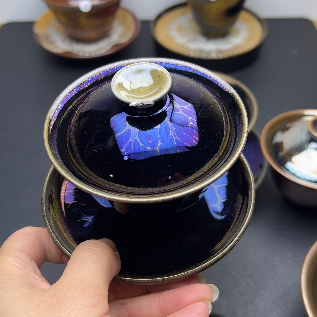 茶盏建窑建盏这人杯