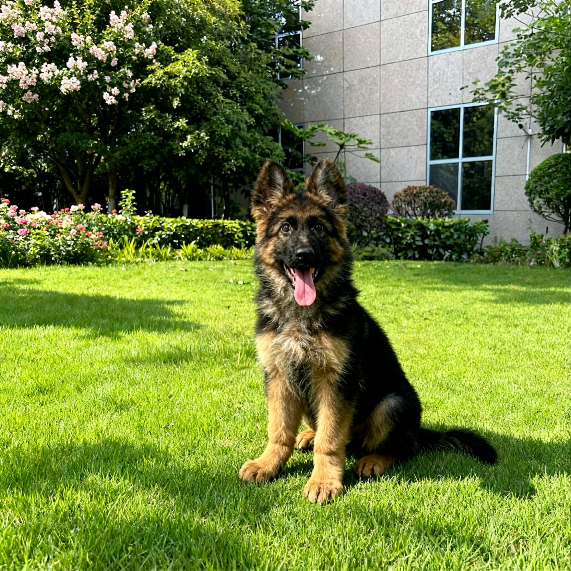 德牧幼犬霸气看家犬活体警崽农村狼狗聪明护卫犬便宜护院弓背真
