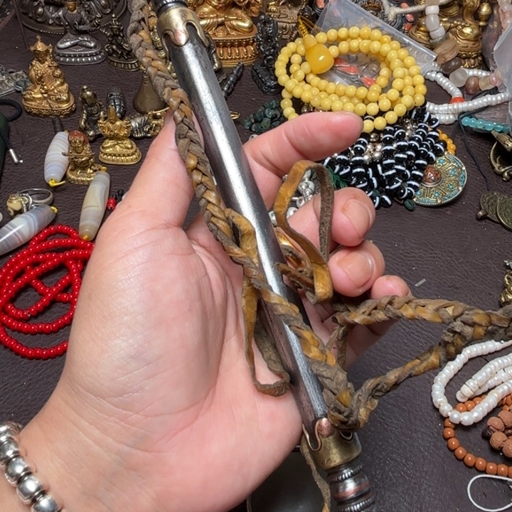 用***5玻璃颈饰藏传喜马拉雅