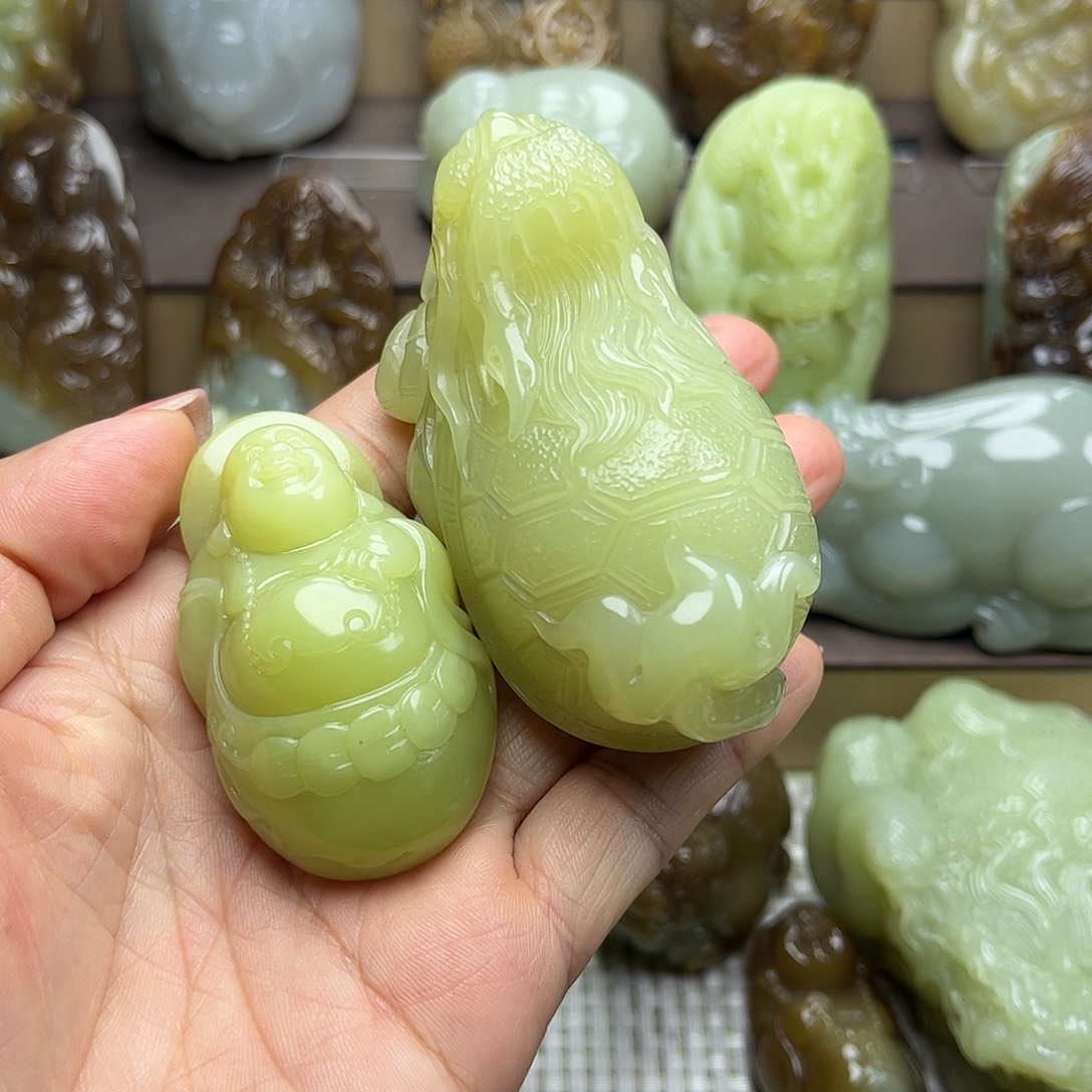 笛***子和田玉未镶嵌挂件