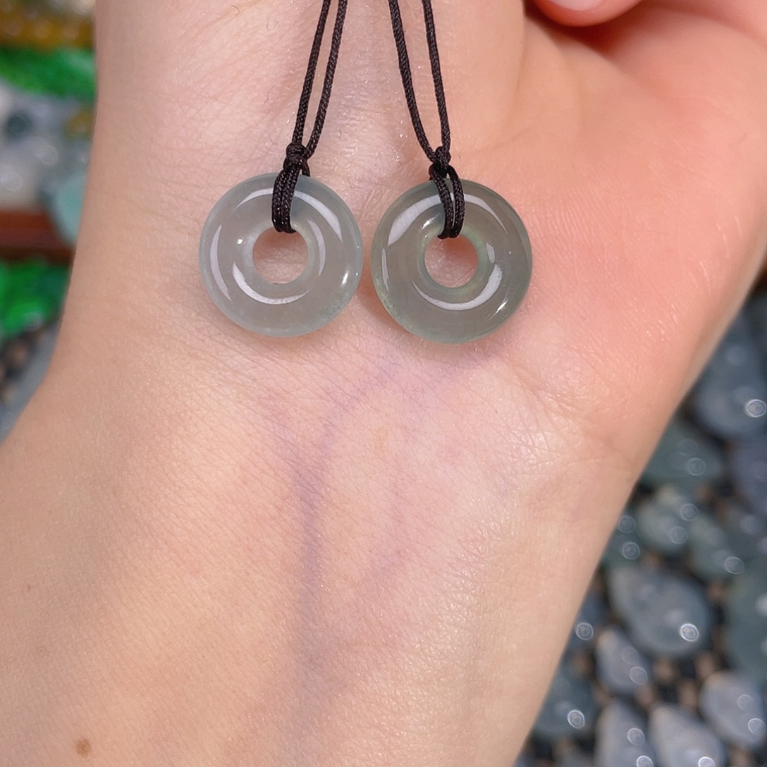 翡翠未镶嵌项圈天然缅甸A货翡翠