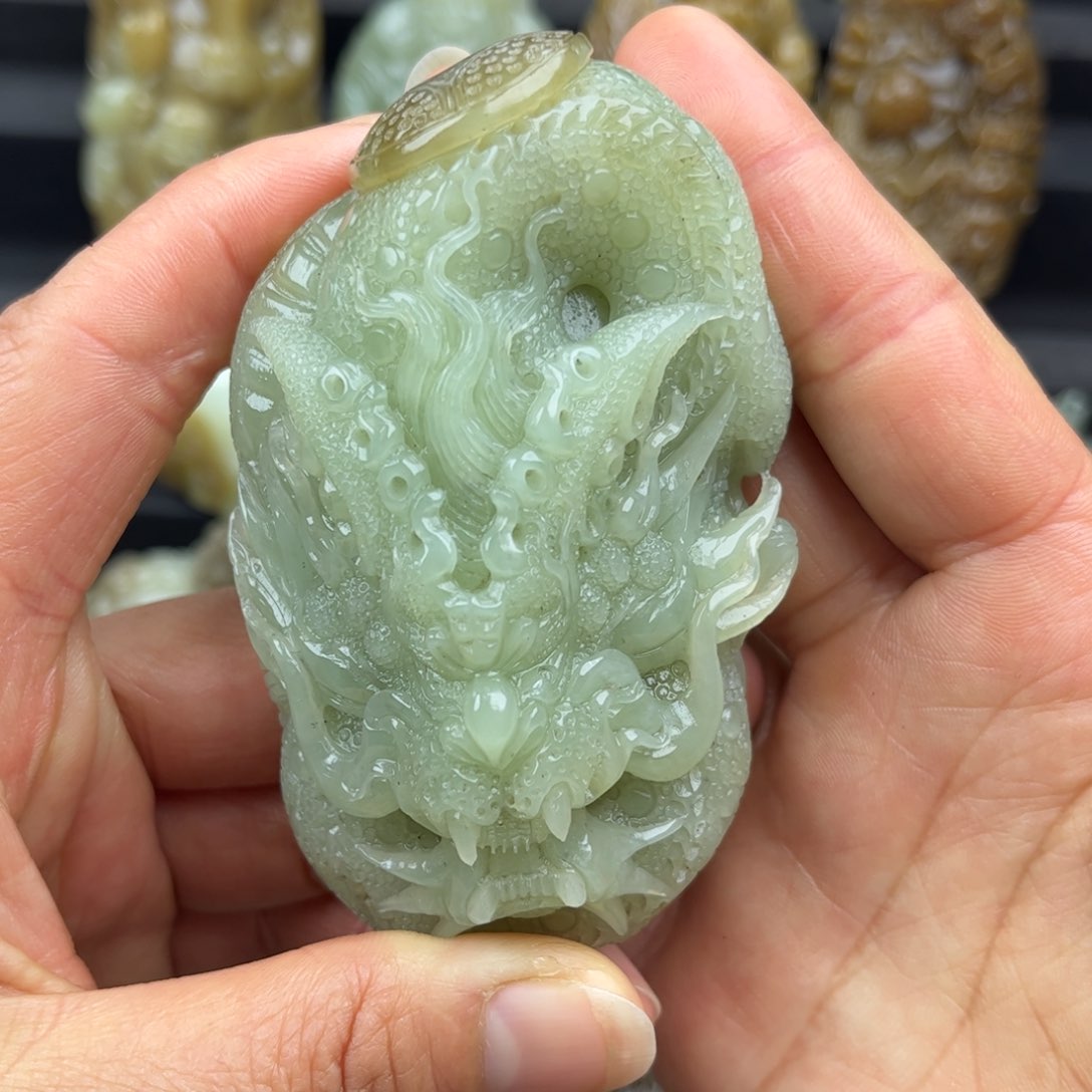 和田玉把件未镶嵌