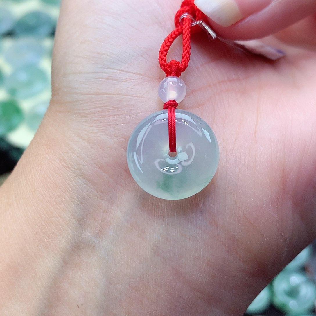 翡翠颈饰未镶嵌7尺寸16-5.6