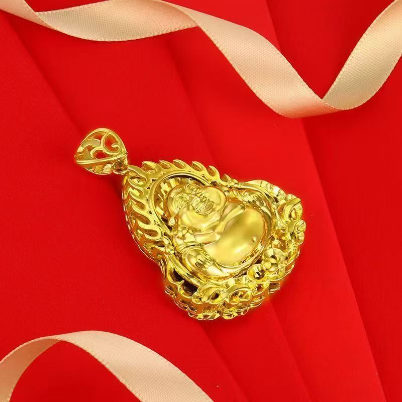 合金吊坠  合金吊坠 弥勒佛吊坠气质时尚精