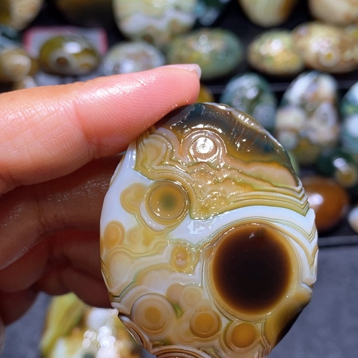 玛瑙/玉髓吊坠(不含链)未镶嵌
