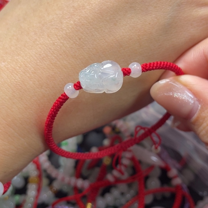 翡翠未镶嵌手绳7099999