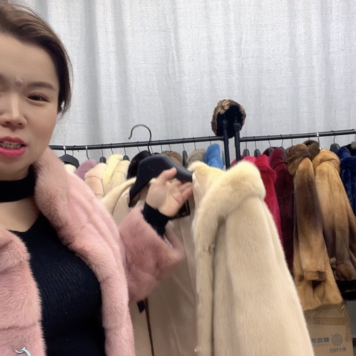 2025新款水貂外套女