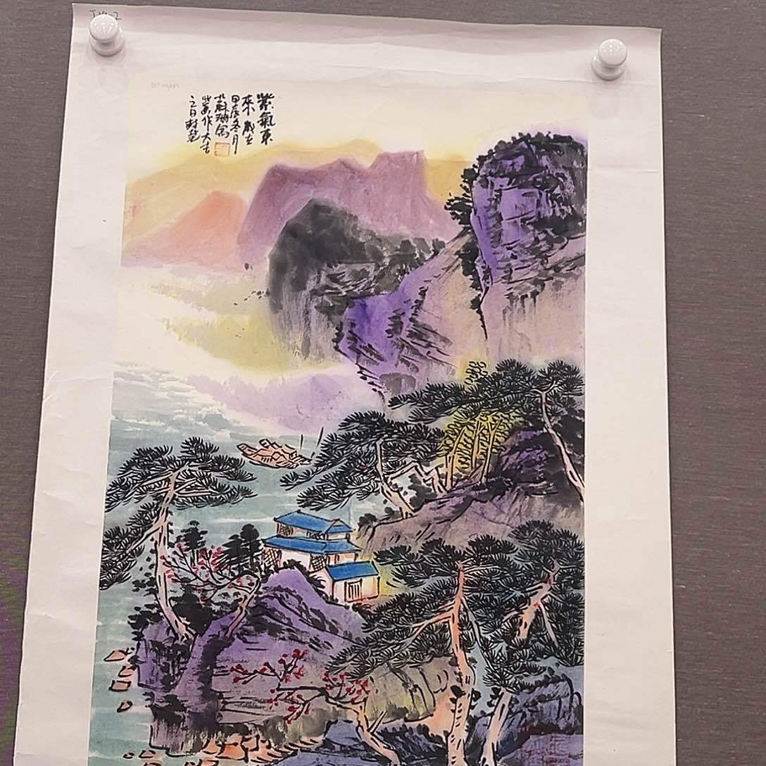 国画苏珊国画作品精品【证件视频资料】
