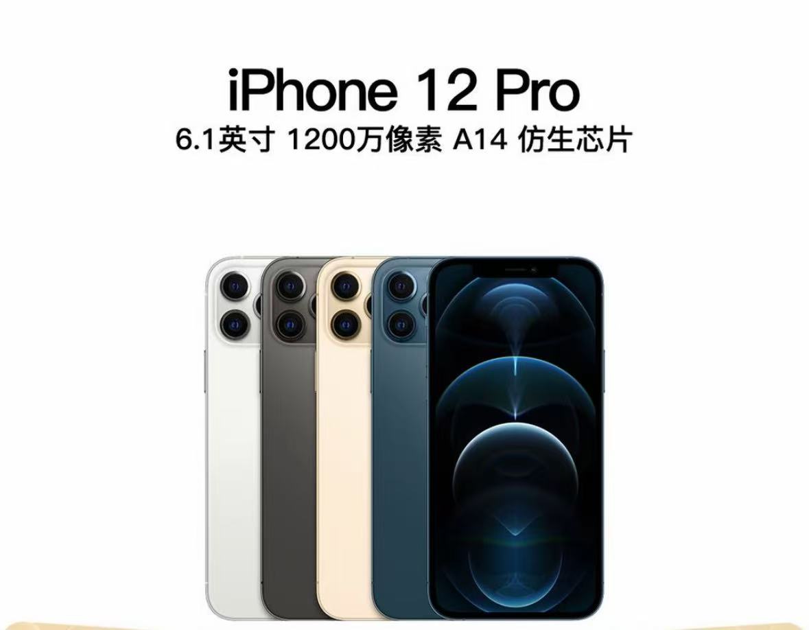 95新 Apple/苹果 12pro 原装正品零售机国行 双卡全网通5G严选