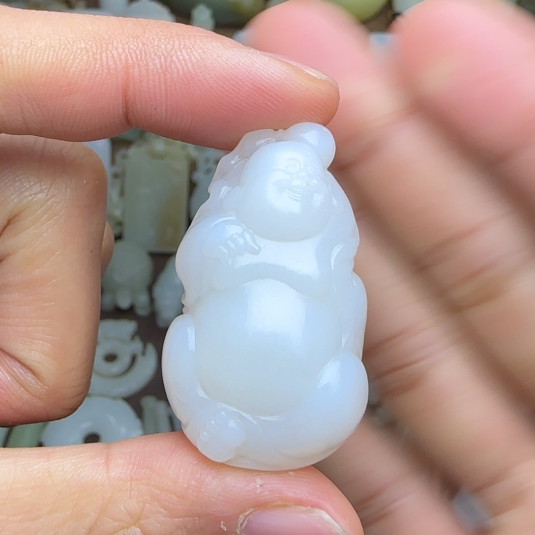 和田玉挂件未镶嵌