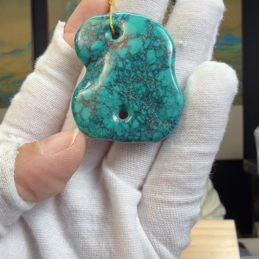 绿松石未镶嵌珠宝奇石