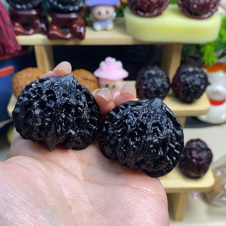 文玩核桃吊坠地闷桃心灯笼43尺