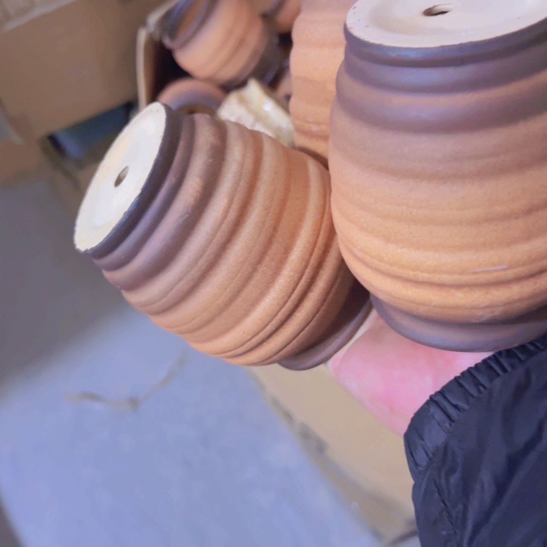 紫砂花盆粗陶盆粗