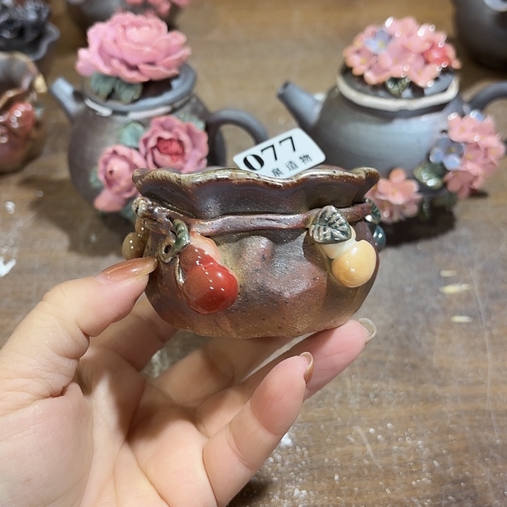 山泉造物手工制作柴烧077