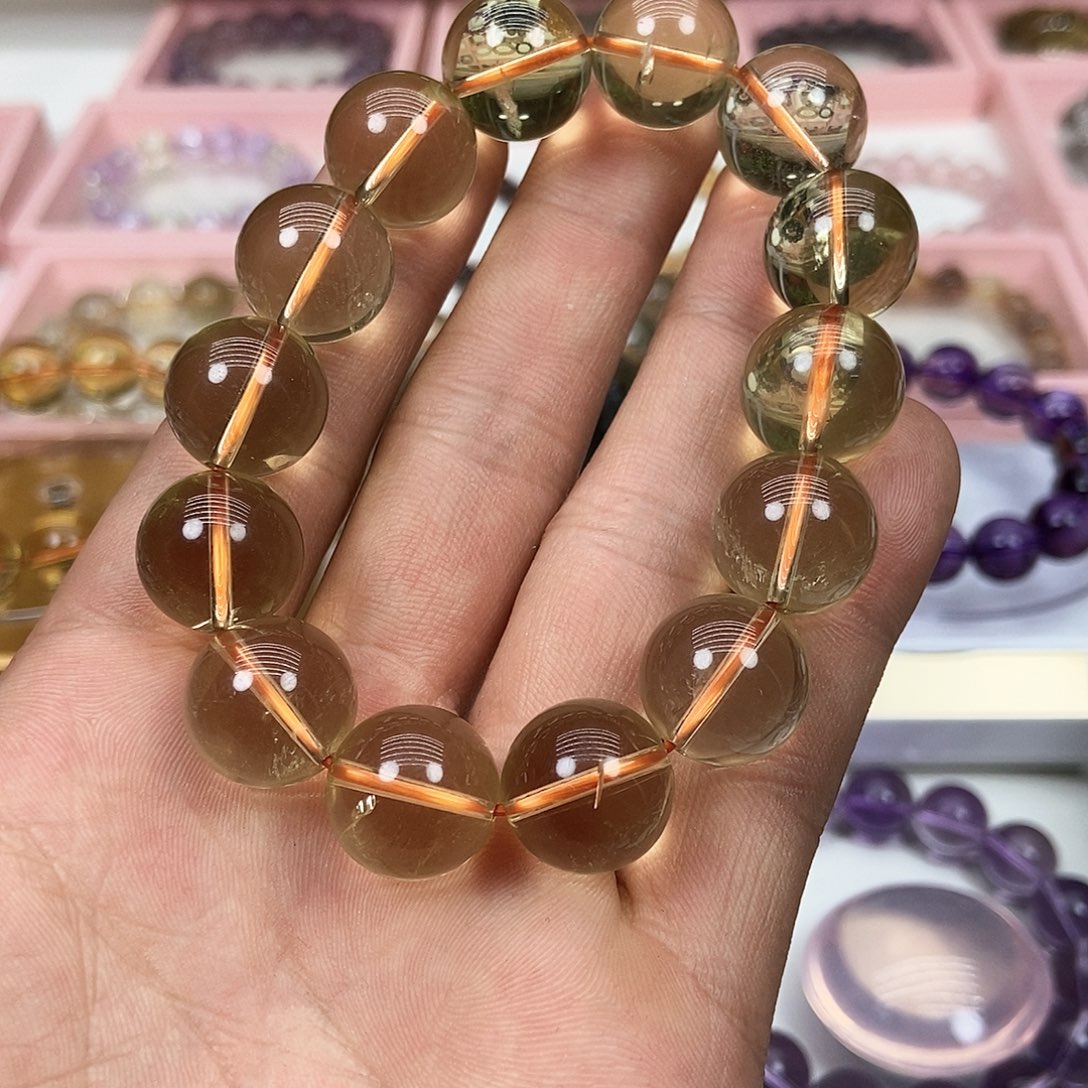 水晶手链未镶嵌郑*菜默认微瑕