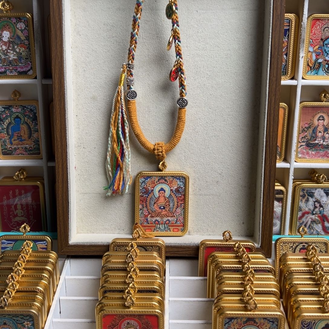 我***翔吊坠单面定制阿弥