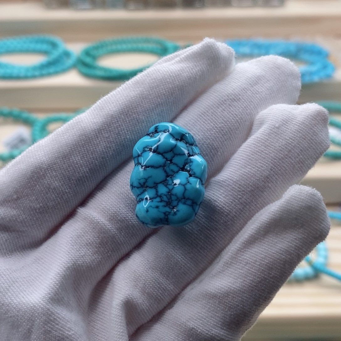 绿松石珠宝奇石未镶嵌