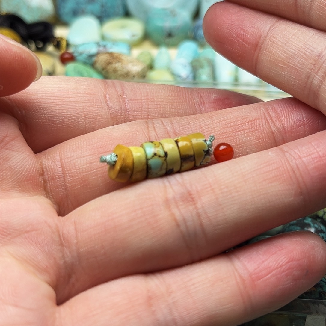 南红玛瑙配饰未镶嵌卡7左右