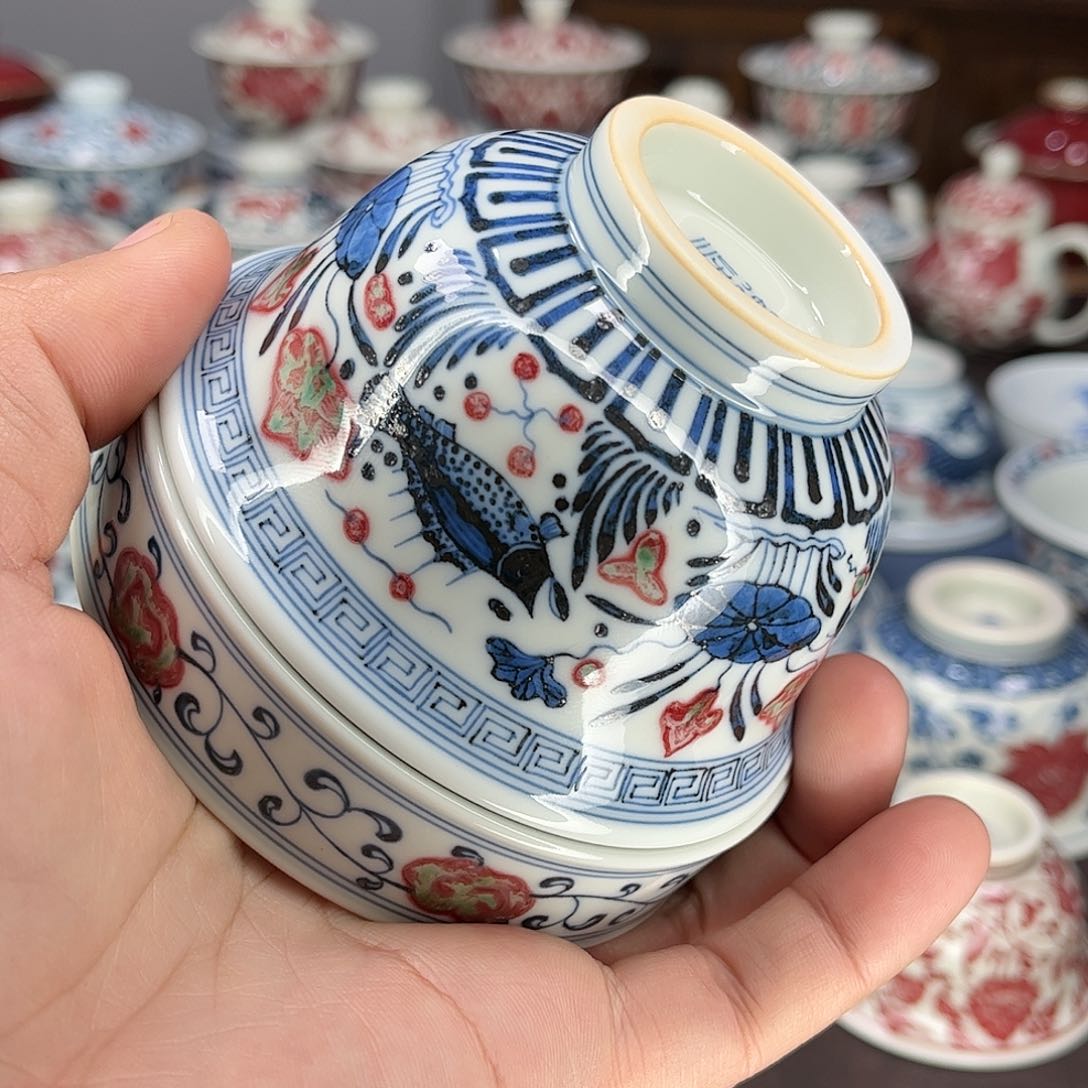 用****7景德镇陶瓷青花釉里红