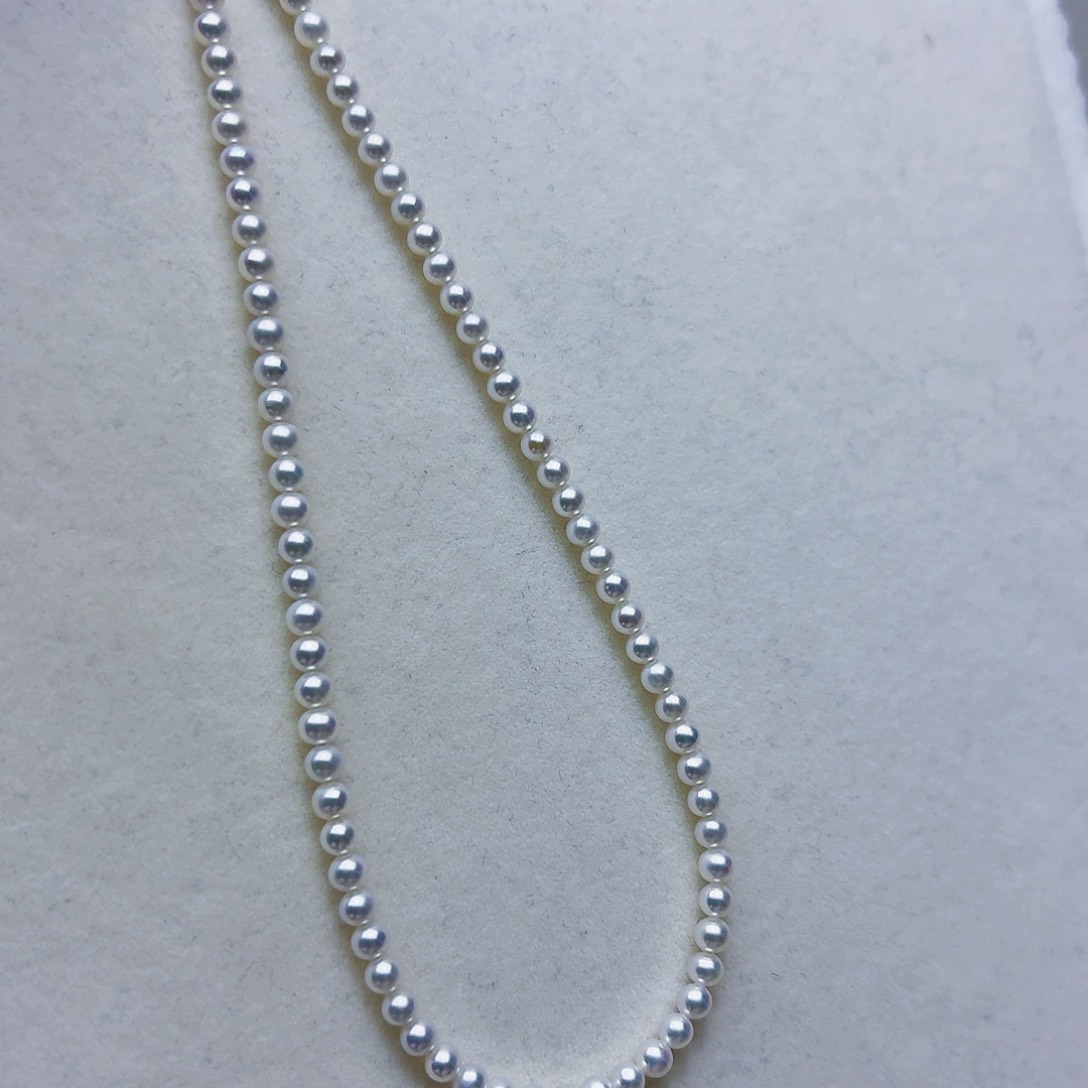 淡水珍珠银S925镶嵌颈饰?****y