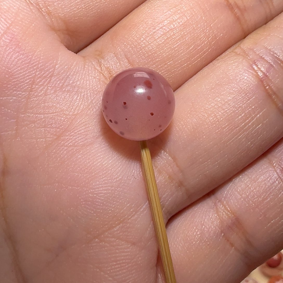 南红玛瑙珠宝奇石未镶嵌粉满天星