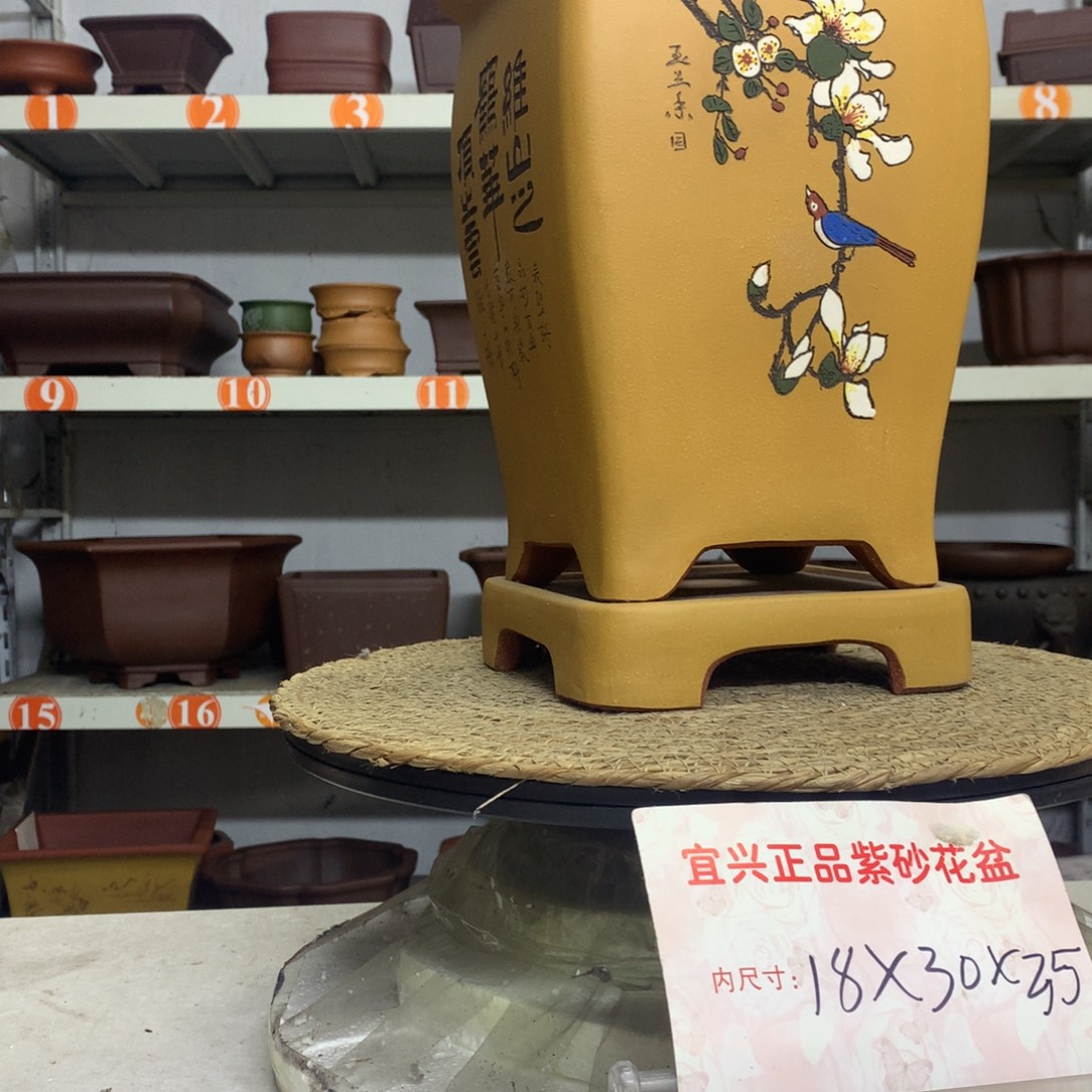 紫砂花盆精品紫砂花盆包邮