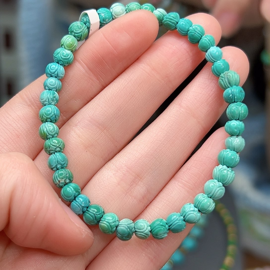 绿松石珠宝奇石未镶嵌