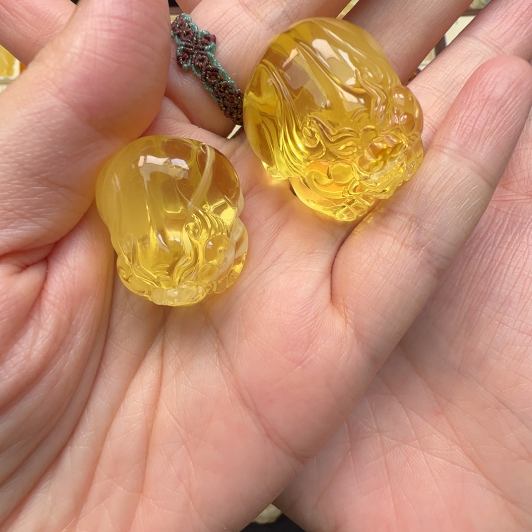 琥珀未镶嵌裸石蜜蜡