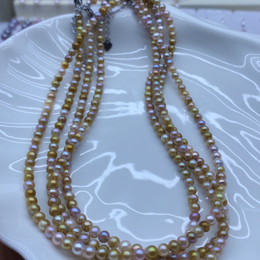 淡水珍珠颈饰未镶嵌