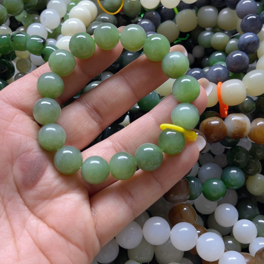 和田玉手链未镶嵌