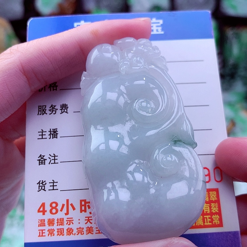 【闪购商品】翡翠颈饰未镶嵌挂件