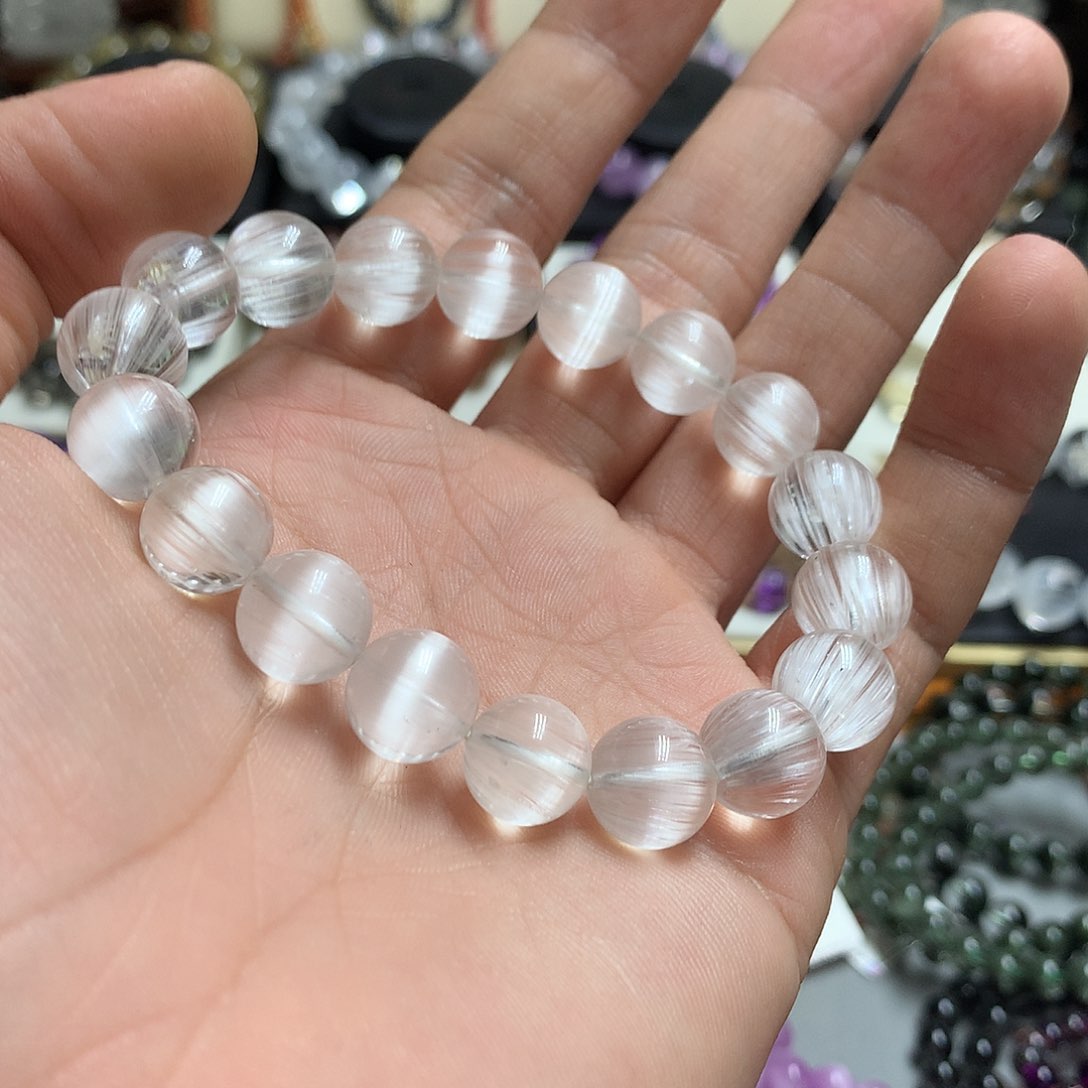 未镶嵌手链托帕石