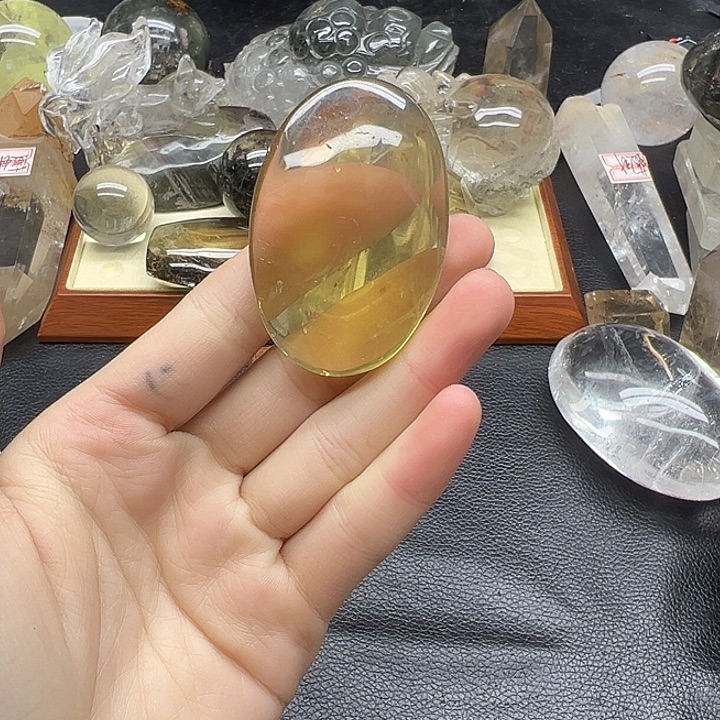 珠宝半成品水晶未镶嵌24水晶