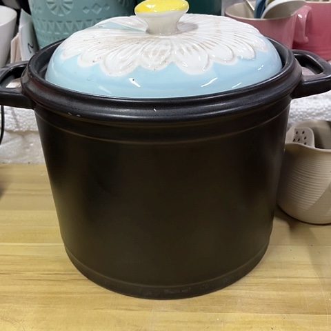 微瑕，明火，口径22厘米，高度18，5L