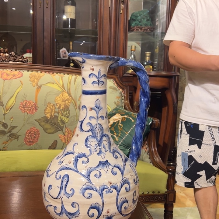 木（非红木类）陶瓷花瓶