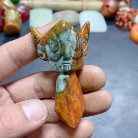 紫金钵盂菩提吊坠