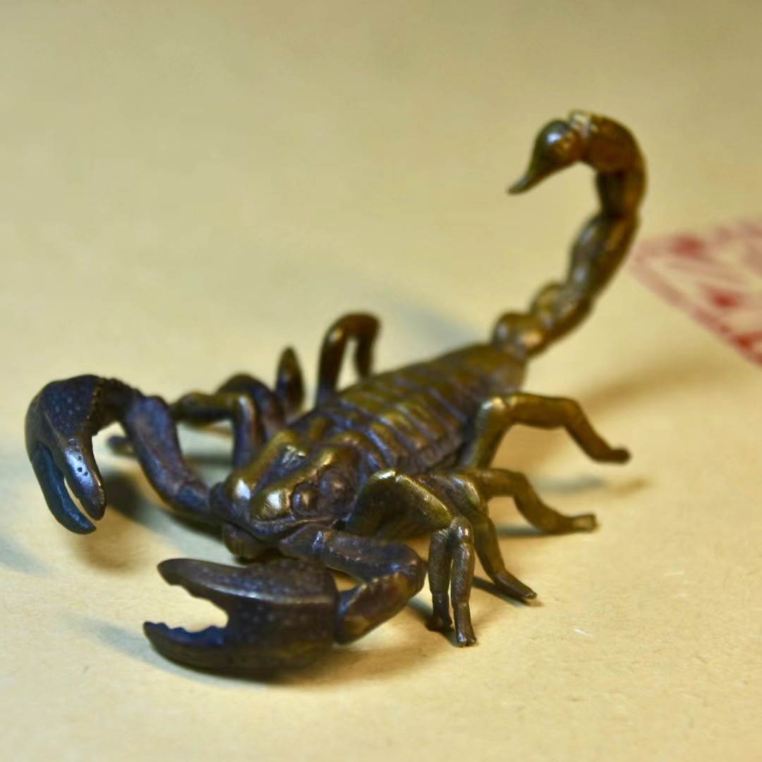 蝎子 茶宠摆件茶室空间