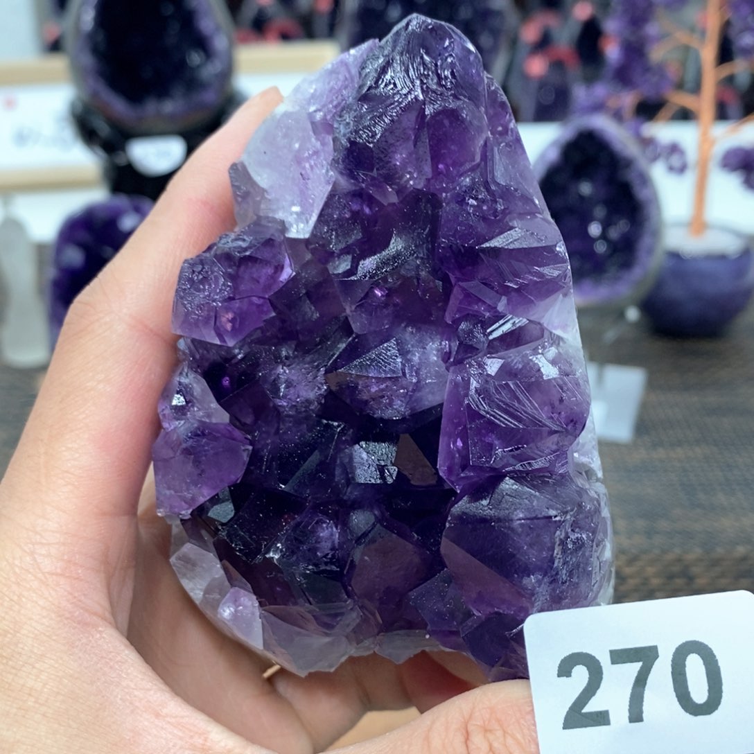 大型摆件（非配饰）未镶嵌紫晶