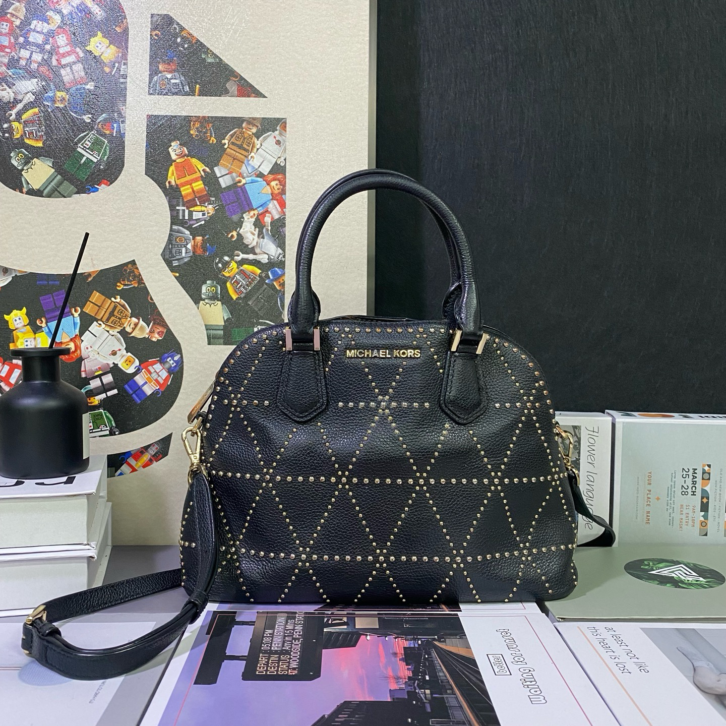 95新 MICHAEL KORS/迈克高仕 22214斜挎包29*20