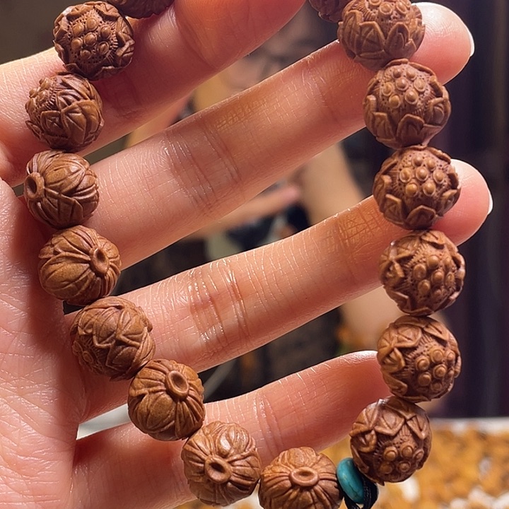 手串/手链橄榄核龙纹桃核