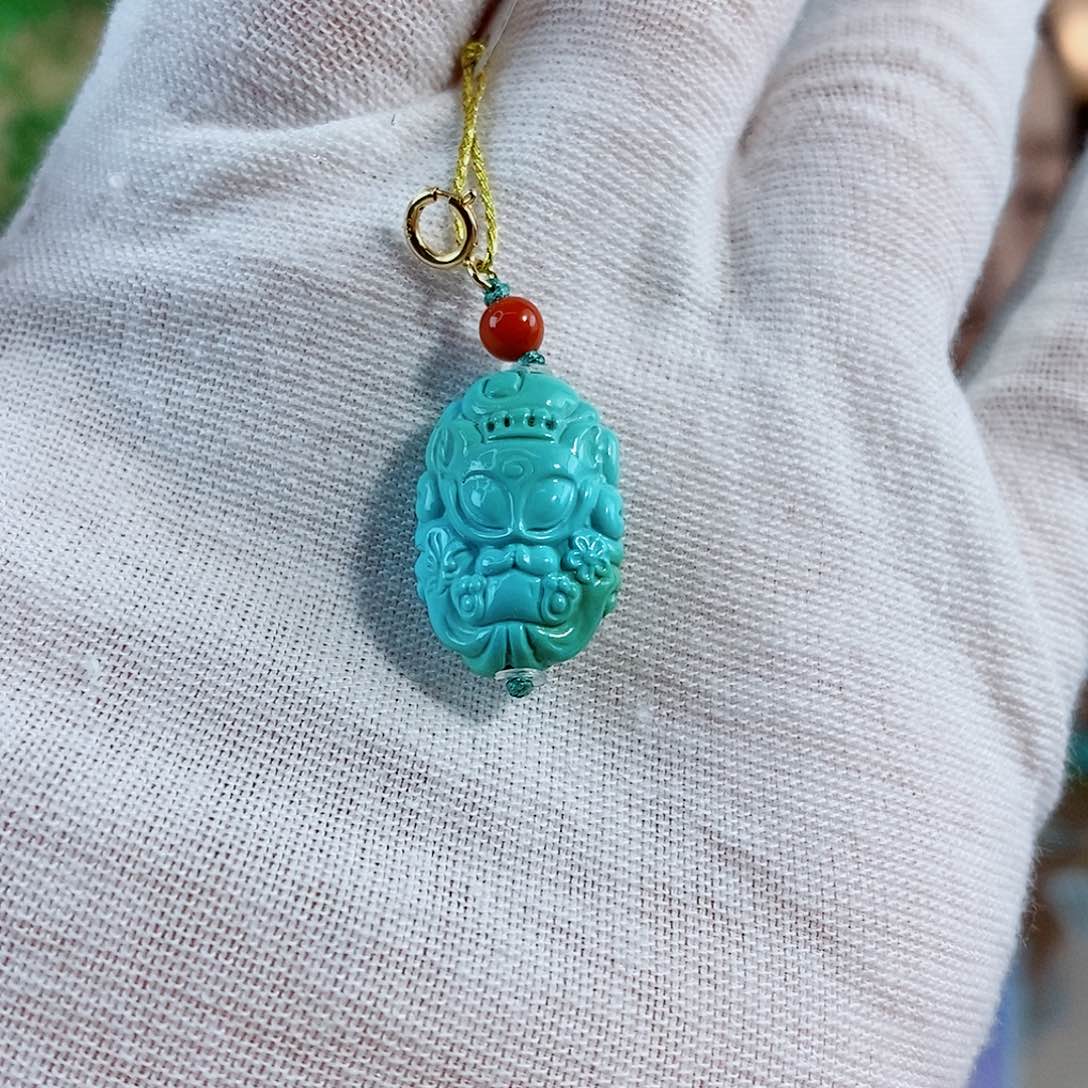 未镶嵌绿松石珠宝奇石