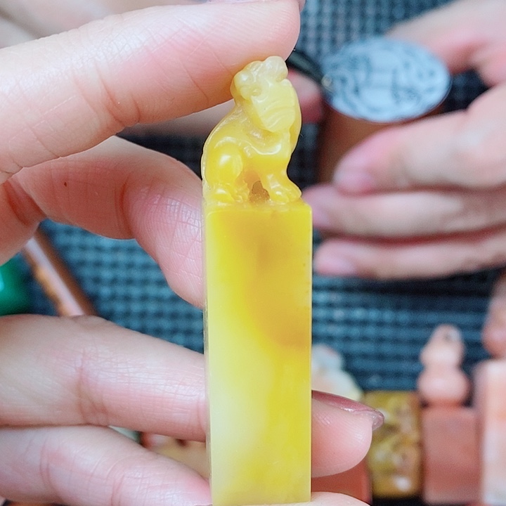 老挝石现场直播手工