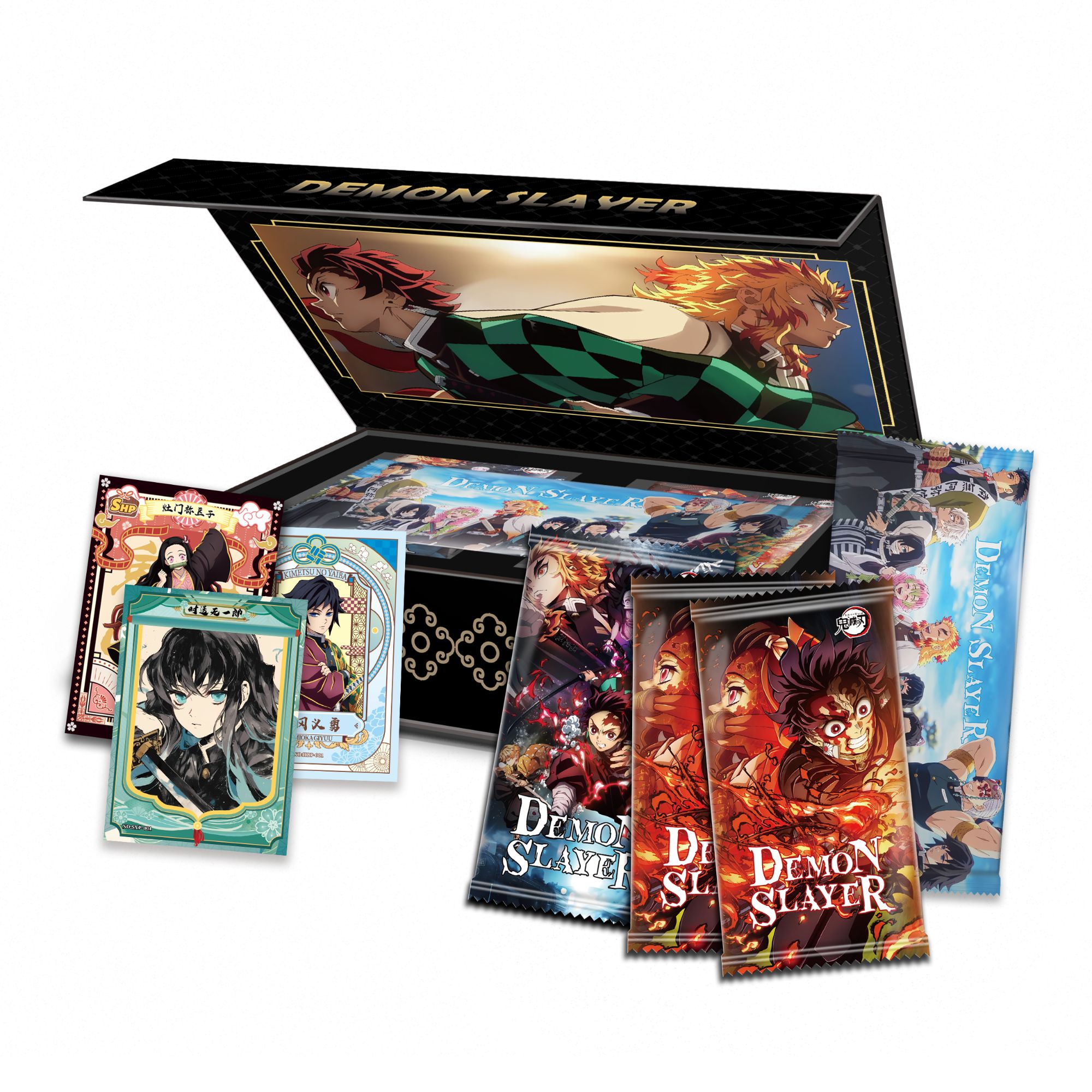 【叠叠多开】卡潮町鬼灭之刃-绝对羁绊收藏卡牌盲盒代拆 国卡二创