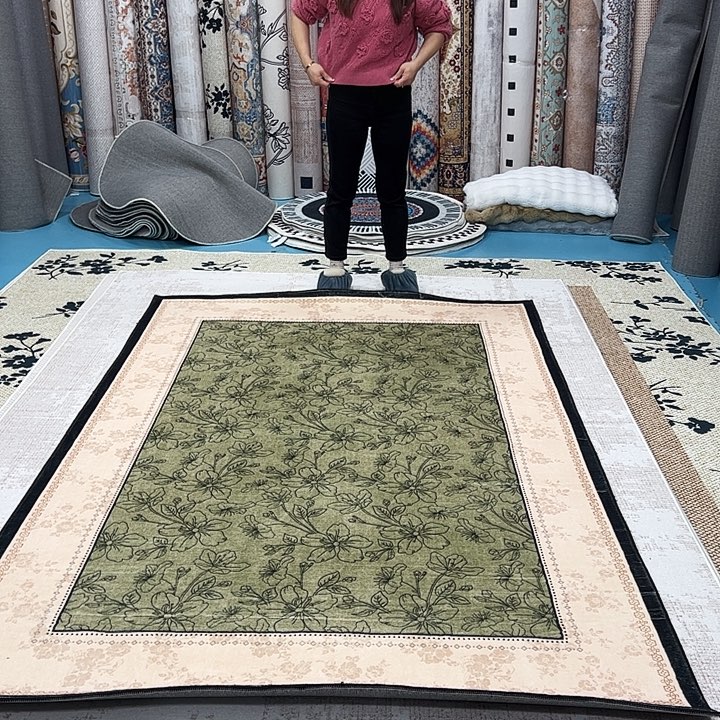 混纺160×250误差±1-3cm精编细砂仿羊绒棉布底微瑕