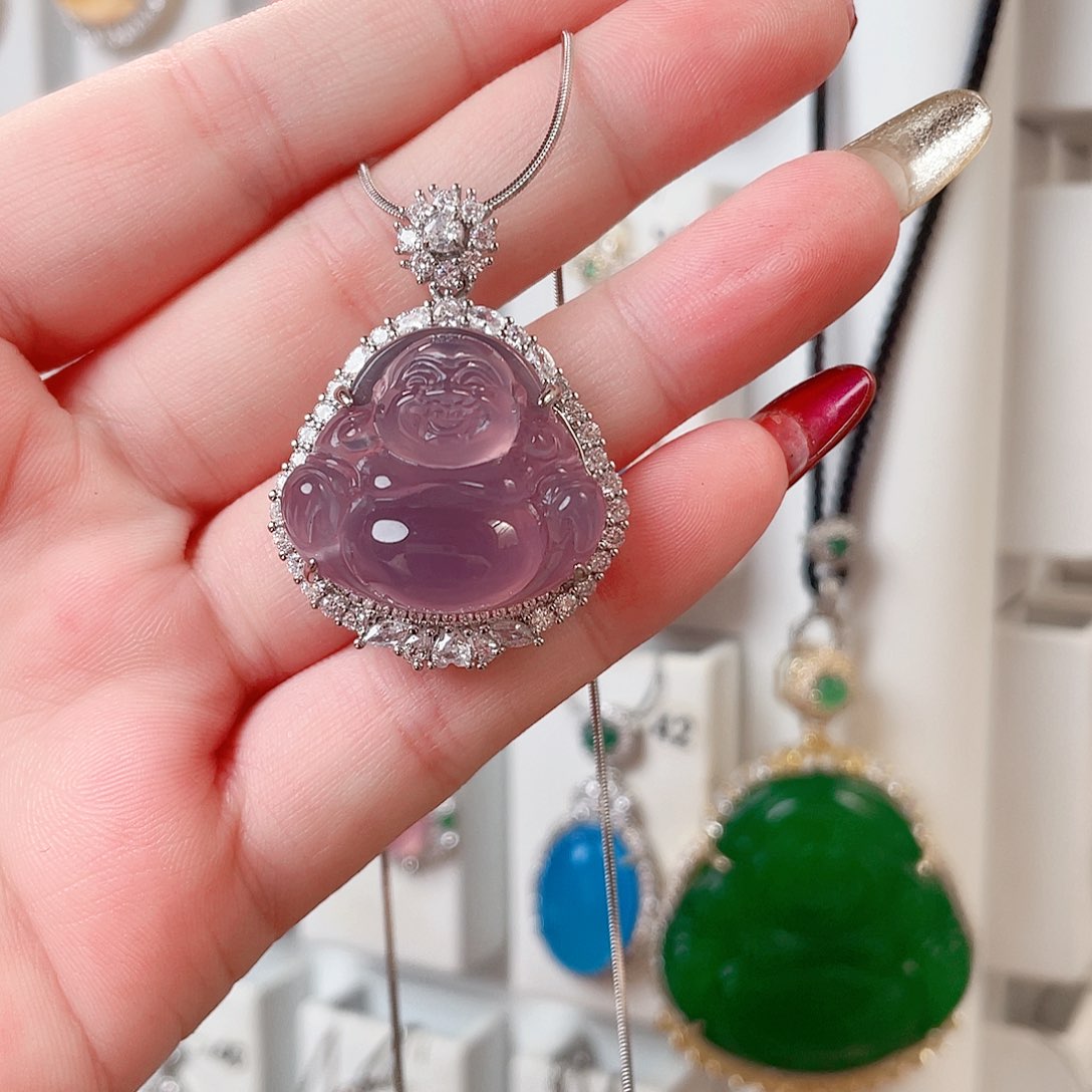 玛瑙/玉髓吊坠(赠链)未镶嵌