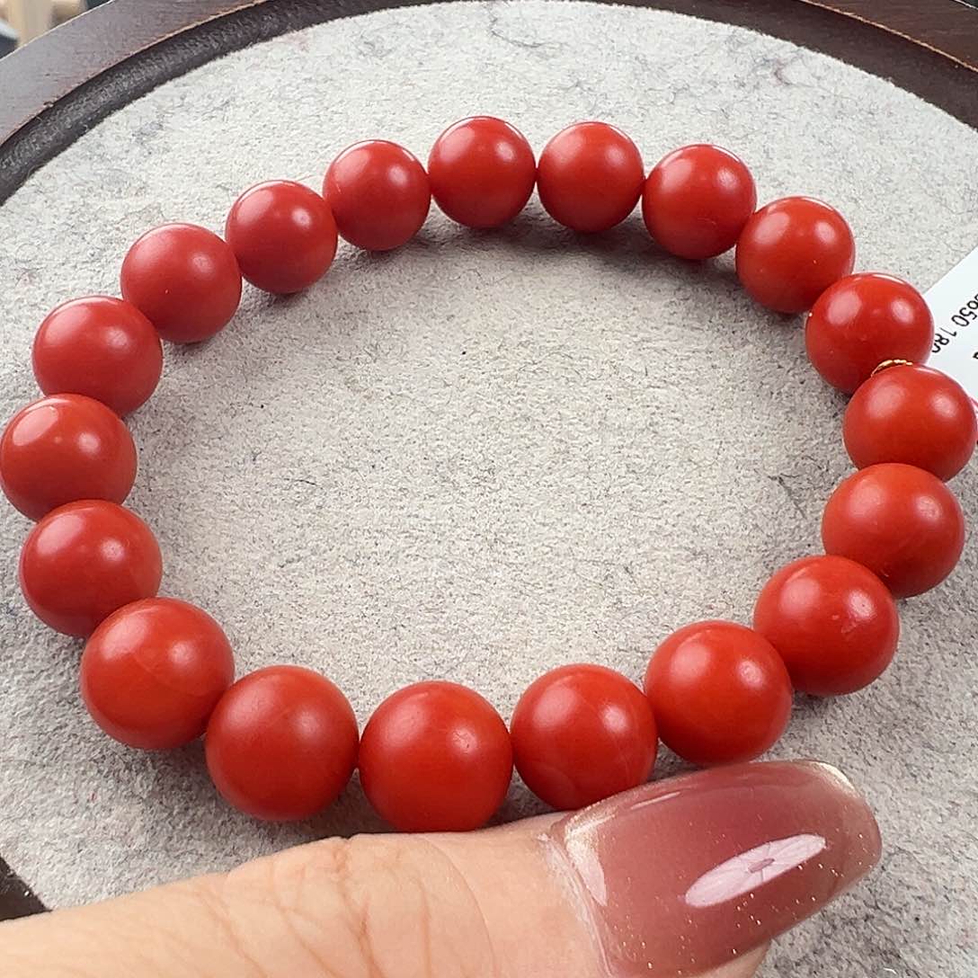 南红玛瑙手串未镶嵌