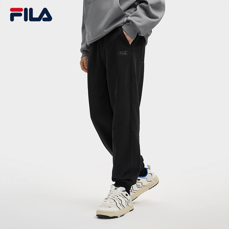 Fila/斐乐男士秋冬【束脚百搭】新户外运动休闲通勤长裤F11M549603F